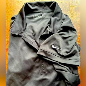 Black Nike Golf Polo